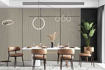 天门轻奢风格-餐厅