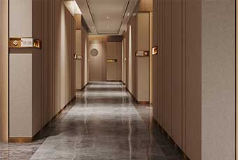 天门酒店过道案例