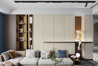 天门北欧风格-客厅