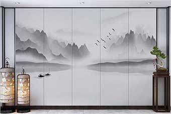 天门森佰汇航空纤维（山水画系列）