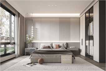 天门卧室空间案例